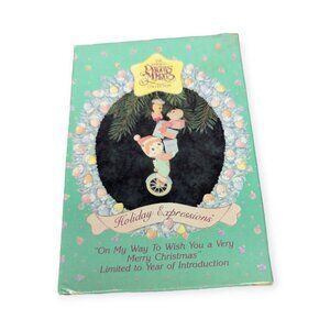 Enesco Precious Moments On My Way to Wish You a Very Merry Christmas Ornament